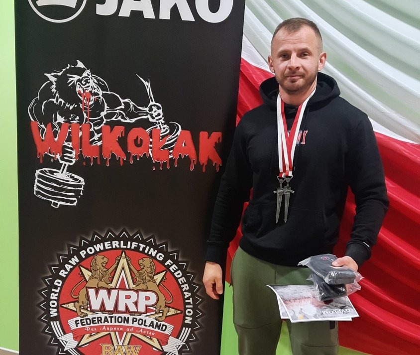 240 kg na sztandze Mariusza Łydzińskiego i dwa medale oraz rekord życiowy