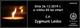 Ś.P. Zygmunt Leśko