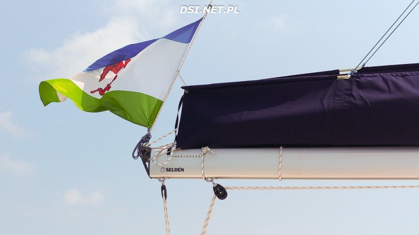 Flaga Kalisza Pomorskiego powiewa w Tajlandii