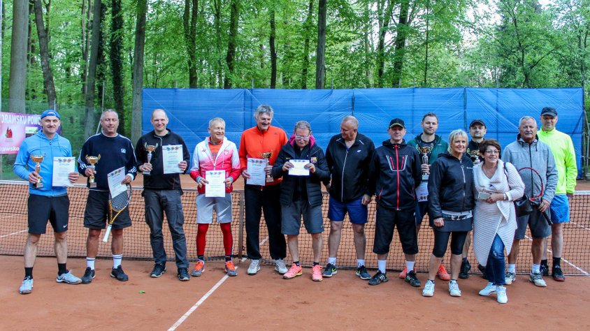 Otwarcie sezonu tenisowego na kortach miejskich w Drawsku Pomorskim