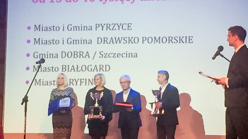 Kalisz Pomorski i Drawsko Pomorskie nagrodzone w Sportowym Turnieju Miast i Gmin