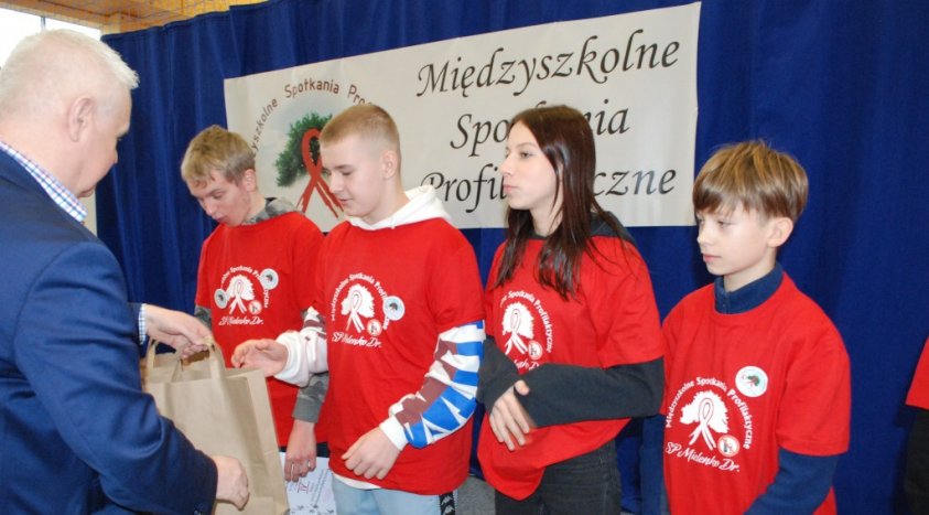 Międzyszkolne Spotkania Profilaktyczne w Szkole w Mielenku