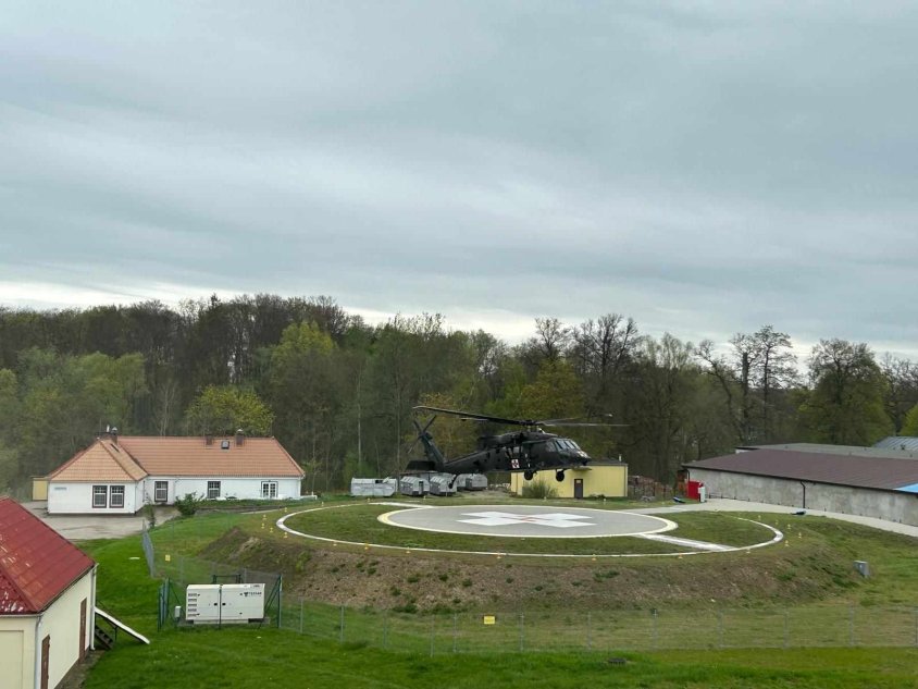 UH-60 Black Hawk w Drawsku Pomorskim. Trwają również przygotowania do  DEFENDER-24