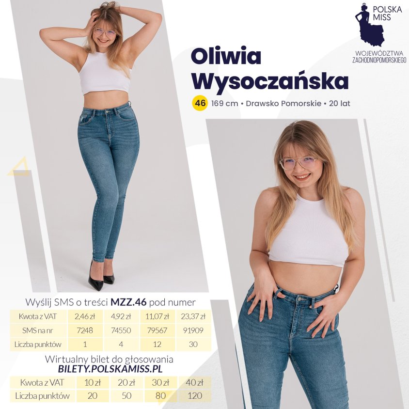 Oliwia Wysoczańska. Drawszczanka wśród 28 finalistek Miss Województwa Zachodniopomorskiego 2024