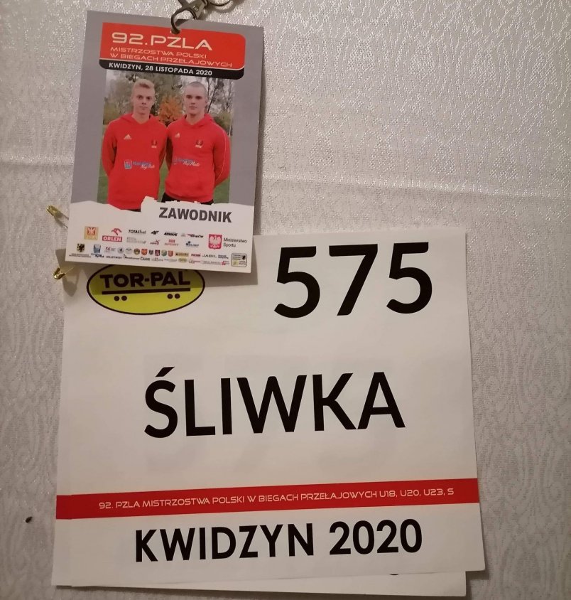 Dzisiaj Łukasz Śliwka startuje w mistrzostwach w Kwidzyniu. Pobiegnie o 11:55