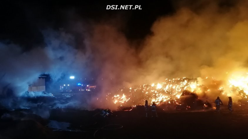 W nocy wielki pożar w Byszkowie._5