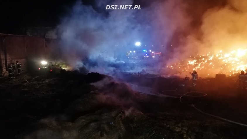 W nocy wielki pożar w Byszkowie._6