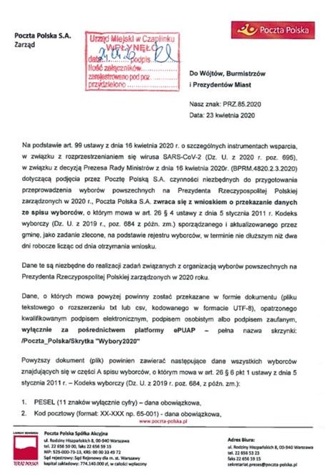 Samorządy w Polsce ostro reagują na żądania poczty. Jak zareagowali nasi włodarze