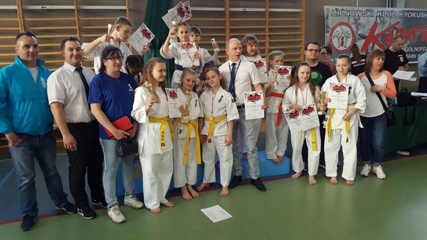 14 karateków walczyło podczas Turnieju Karate Kyokushin w Lipnie