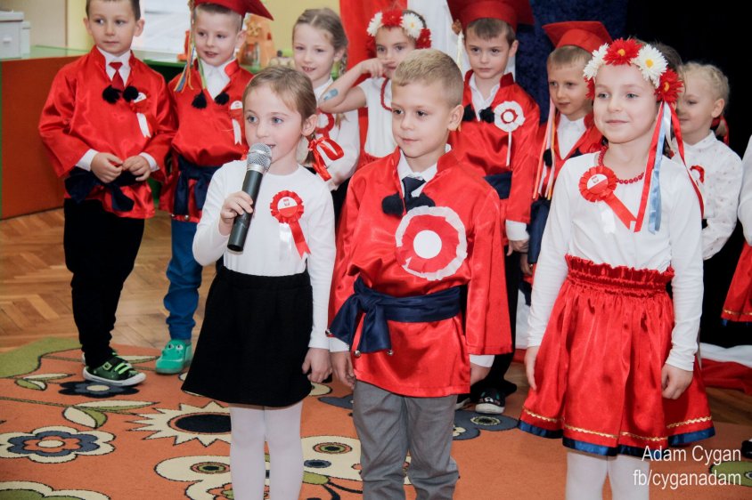 Święto Niepodległości w drawskim przedszkolu
