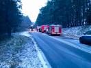 2014-01-16 Wypadek na trasie Czaplinek - Stare Drawsko