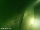 Odkryto kolejną dłubankę w głębinach jeziora Drawsko