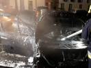 Spłonęły 3 auta w Czaplinku - zdjęcia