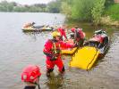 2021-05-23 Jezioro Drawsko: Strażacy solidnie ćwiczą przed sezonem wodnym (2)