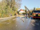 Wody zalały zakład stolarski i posesję przy Warszawskiej w Drawsku