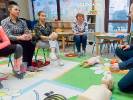 W Klubiku u Ciociu Uli szkolono się jak udzielać pierwszej pomocy maluchom