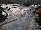 Obraz zniszczeń po przerwaniu tamy bobrów w Borowie