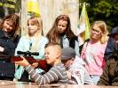 Dzieciaki sprawdziły swoją celność podczas Dnia Dziecka w Szkole Podstawowej nr 3 w Złocieńcu  