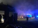Pożar w Darskowie. W nocy spalił się budynek