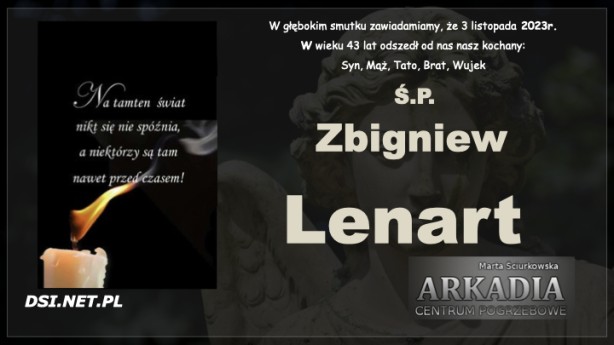 Ś.P. Zbigniew Lenart