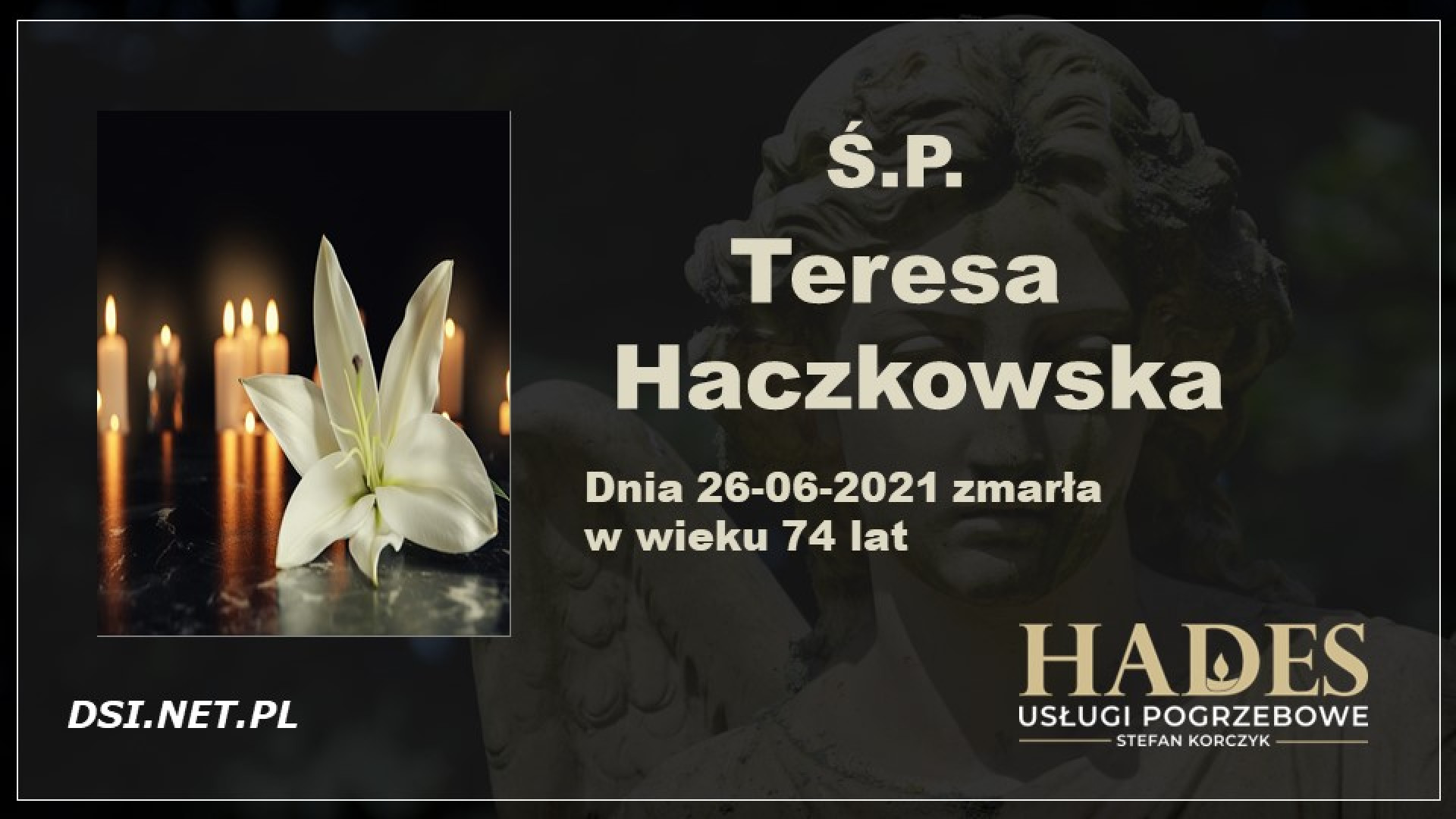 Ś.P. Teresa Haczkowska