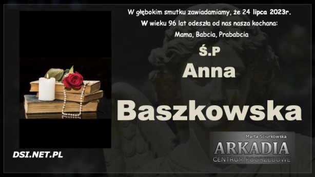 Ś.P. Anna Baszkowska