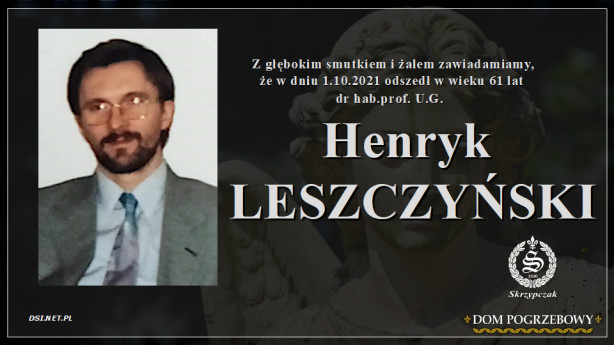 Ś.P. Henryk Leszczyński