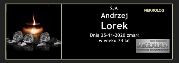 Ś.P. Andrzej Lorek