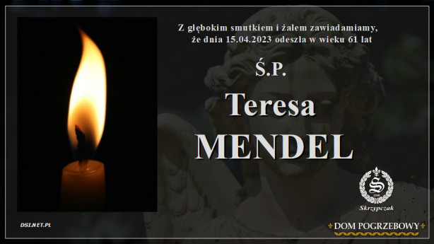 Ś.P. Teresa Mendel