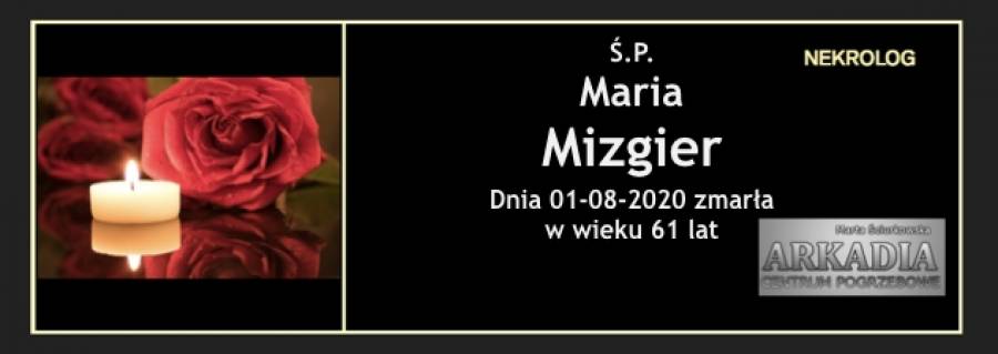 Ś.P. Maria Mizgier