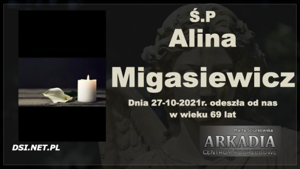 Ś.P. Alina Migasiewicz