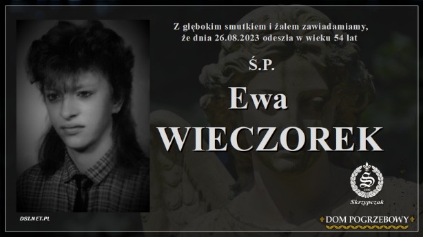 Ś.P. Ewa Wieczorek