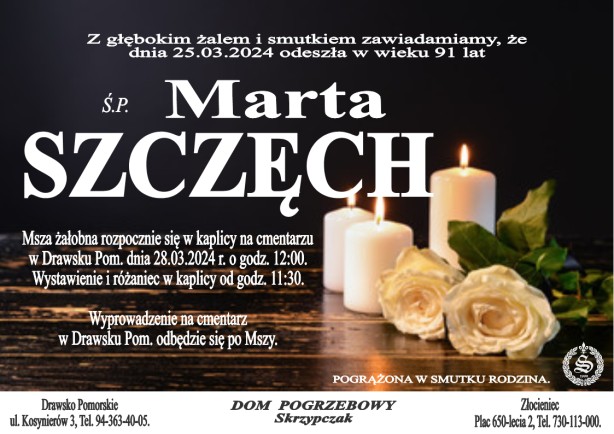 Ś.P. Marta Szczęch