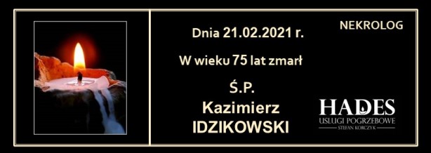 Ś.P. Kazimierz Idzikowski