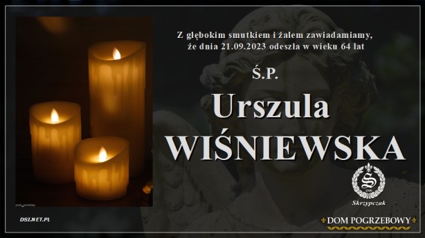 Ś.P. Urszula Wiśniewska