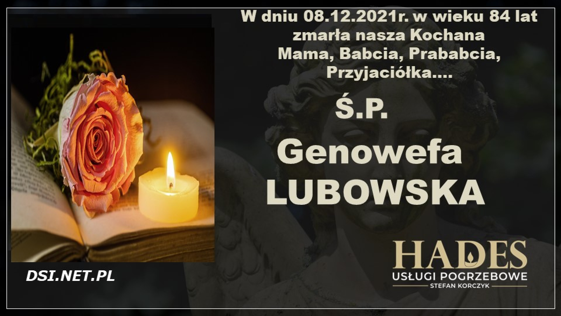 Ś.P. Genowefa Lubowska