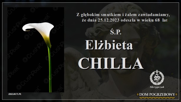 Ś.P. Elżbieta Chilla