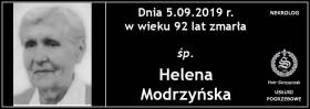 Ś.P. Helena Modrzyńska