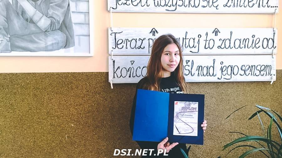 Otylia Kosińska wyróżniona w ogólnopolskim konkursie plastycznym