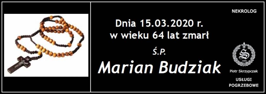 Ś.P. Marian Budziak