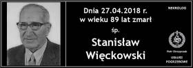 Ś.P. Stanisław Więckowski
