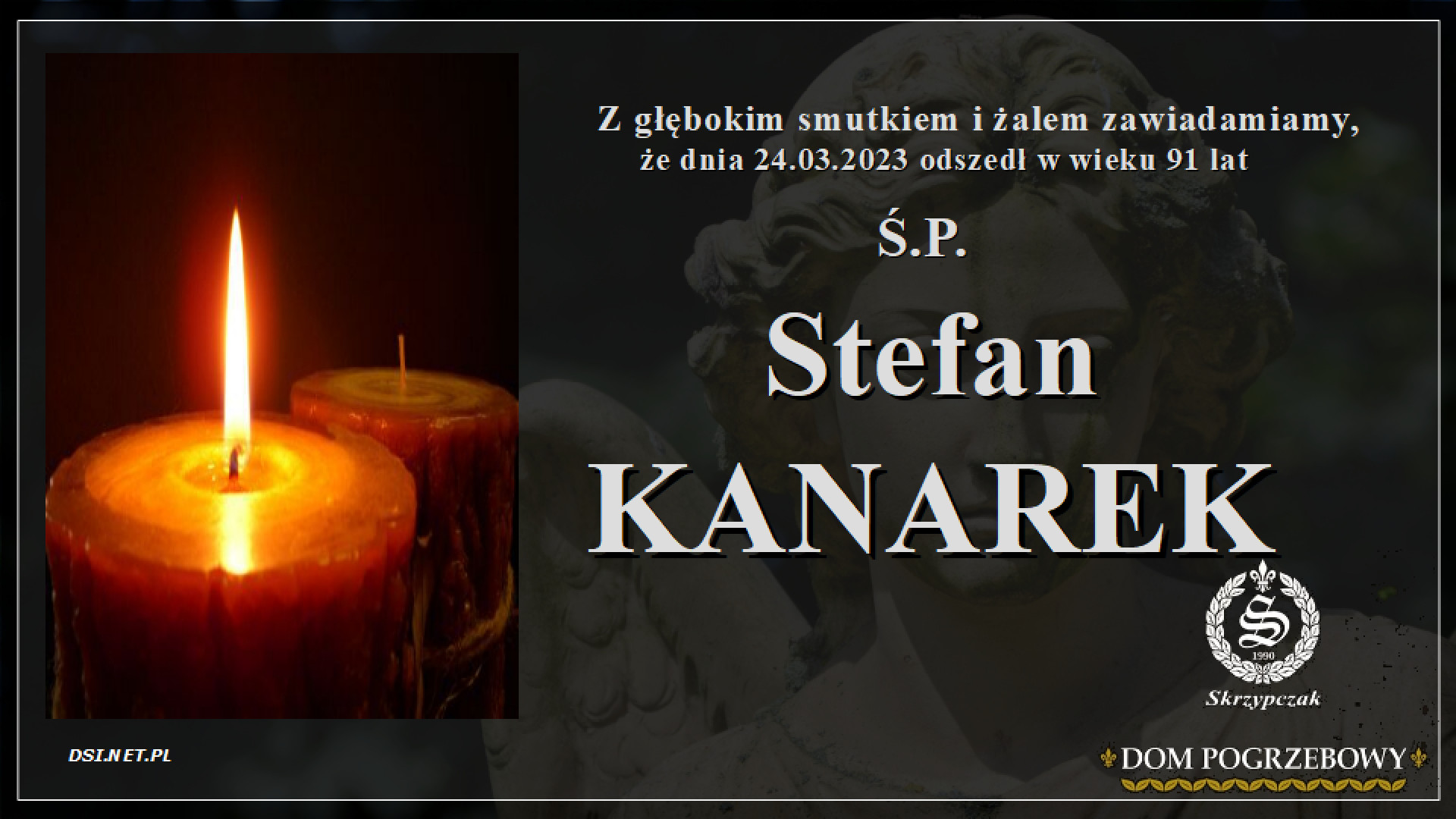 Ś.P. Stefan Kanarek