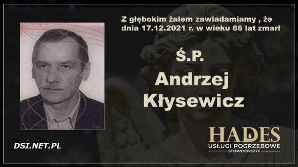 Ś.P. Andrzej Kłysewicz