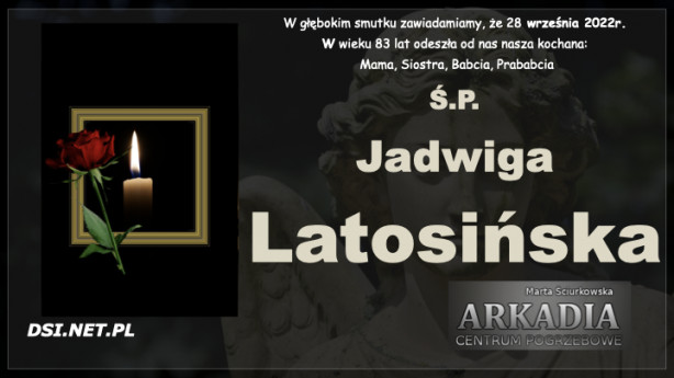 Ś.P. Jadwiga Latosińska