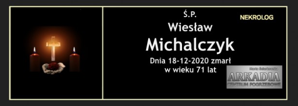 Ś.P. Wiesław Michalczyk