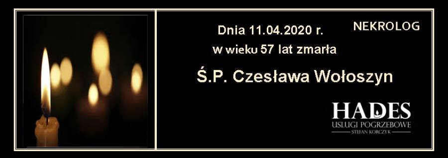 Ś.P. Czesława Wołoszyn