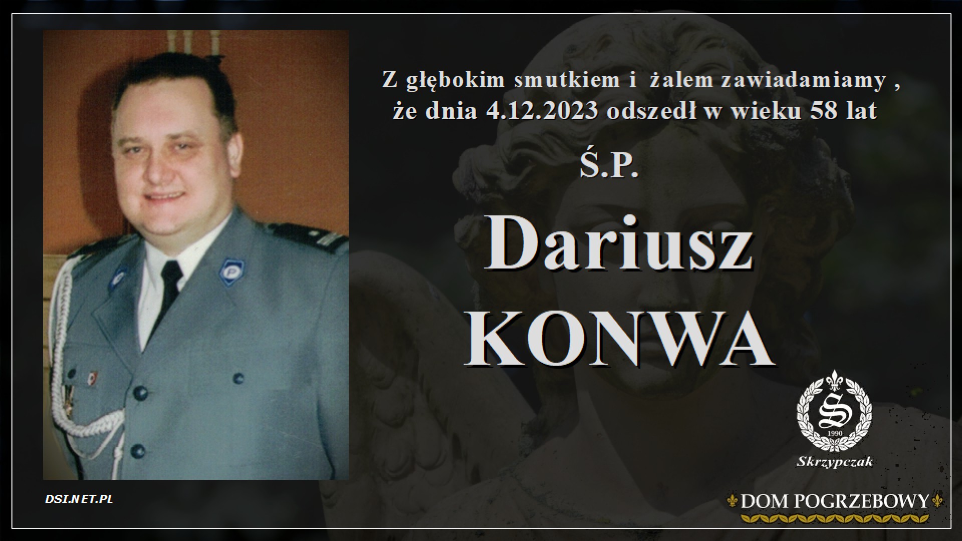 Ś.P. Dariusz Konwa