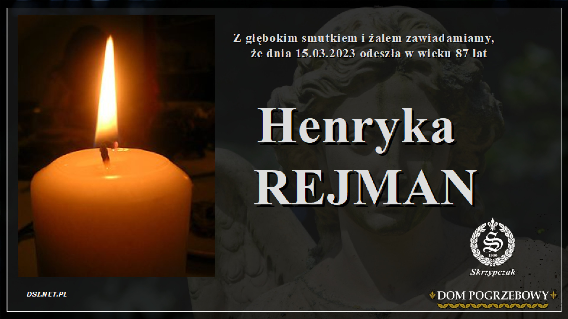 Ś.P. Henryka Rejman