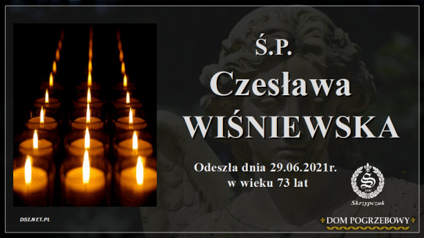 Ś.P. Czesława Wiśniewska