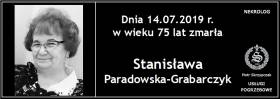 Ś.P. Stanisława Paradowska - Grabarczyk